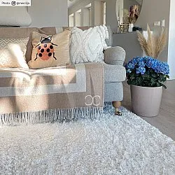 Shaggy rugs - Cosy (white)