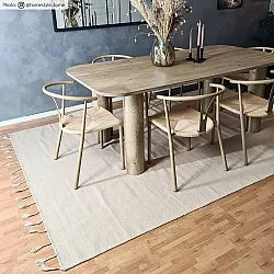 Wool rug - Malana (beige)