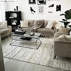 Shaggy rugs - Orellana (beige)