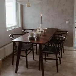 Matbord - Nordisk - 180 x 70 cm (valnöt)