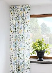 Curtains - Cotton curtain Dahlia (blue)
