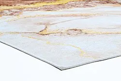 Wilton rug - Padova (brown/white/gold)