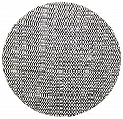Round rug - Delly (black/white)