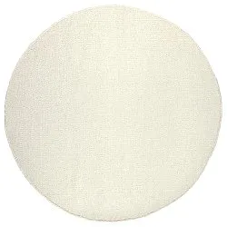 Round rug - Dhurry (white)