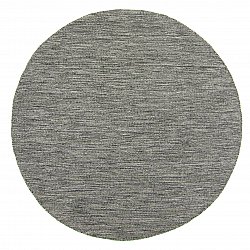 Round rug - Dhurry (anthracite)
