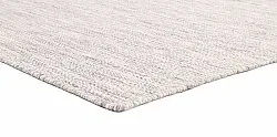 Wool rug - Dhurry (grey)
