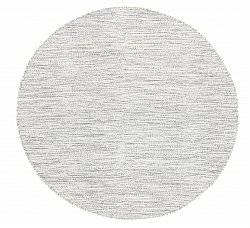 Round rug - Dhurry (grey)