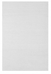 Wool rug - Dhurry (white)