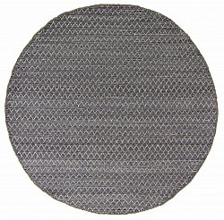 Round rug - Belize (grey)
