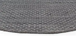 Round rug - Belize (grey)