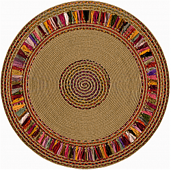 Round rug - Dilara (multi)