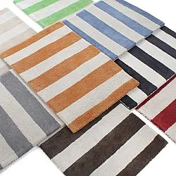 Door mat - Maida (orange/beige)