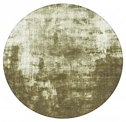 Round rug - Jodhpur Special Luxury Edition (olive green)