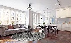Round rug - Gabes (grey)
