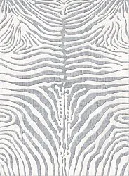 Wilton rug - Zebra (grey/white)