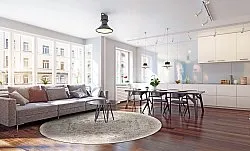 Round rug - Mateur (beige)