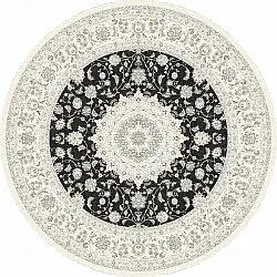 Round rug - Arabella (black)