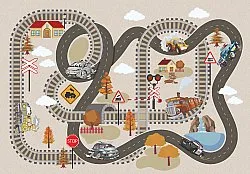 Childrens rugs - Autumn Town
