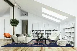 Wilton rug - Murzuk (blue)