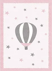Childrens rugs - Alone Balloon (pink)