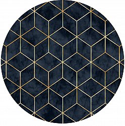 Round rug - Remy (dark blue)