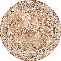 Round rug - Douz (red/multi)