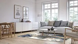 Wilton rug - Noa (blue/multi)