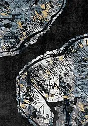 Wilton rug - Tamsim (black/multi)