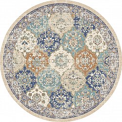 Round rug - Bohemia (blue/multi)