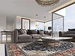 Wilton rug - Vakifli (blue/multi)