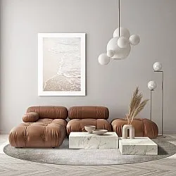 Round rug - Riano (grey)