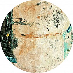 Round rug - Tempes (beige/multi)