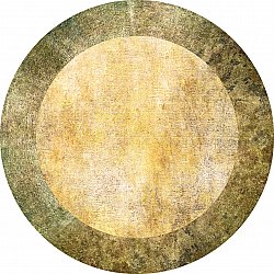 Round rug - Campana (beige/yellow)