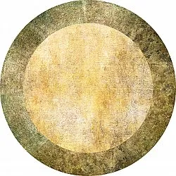 Round rug - Campana (beige/yellow)