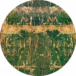 Round rug - Cantoria (beige/green)