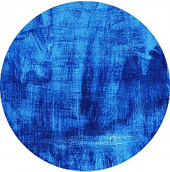 Round rug - Campile (blue)