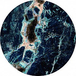 Round rug - Narbolia (blue/multi)
