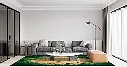 Wilton rug - Positano (beige/green)