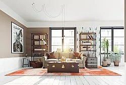 Wilton rug - Periana (pink/multi)