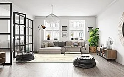 Wilton rug - Osuna (grey/beige)