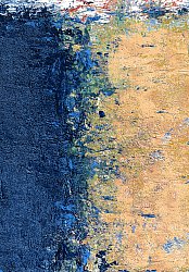 Wilton rug - Sindia (beige/blue)