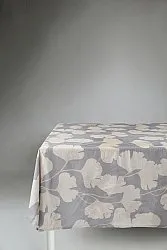 Cotton tablecloth - Abril (grey/beige)