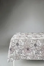 Cotton tablecloth - Aurelia (beige)
