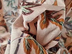 Cotton tablecloth - Leonora (red)