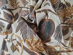 Cotton tablecloth - Lise (brown)