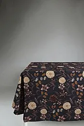 Cotton tablecloth - Lotten (dark grey)