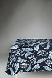 Cotton tablecloth - Lowe (blue)