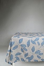 Cotton tablecloth - Morris (blue)