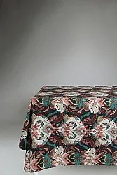 Cotton tablecloth - Paula (blue/multi)