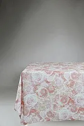 Cotton tablecloth - Soft (pink)